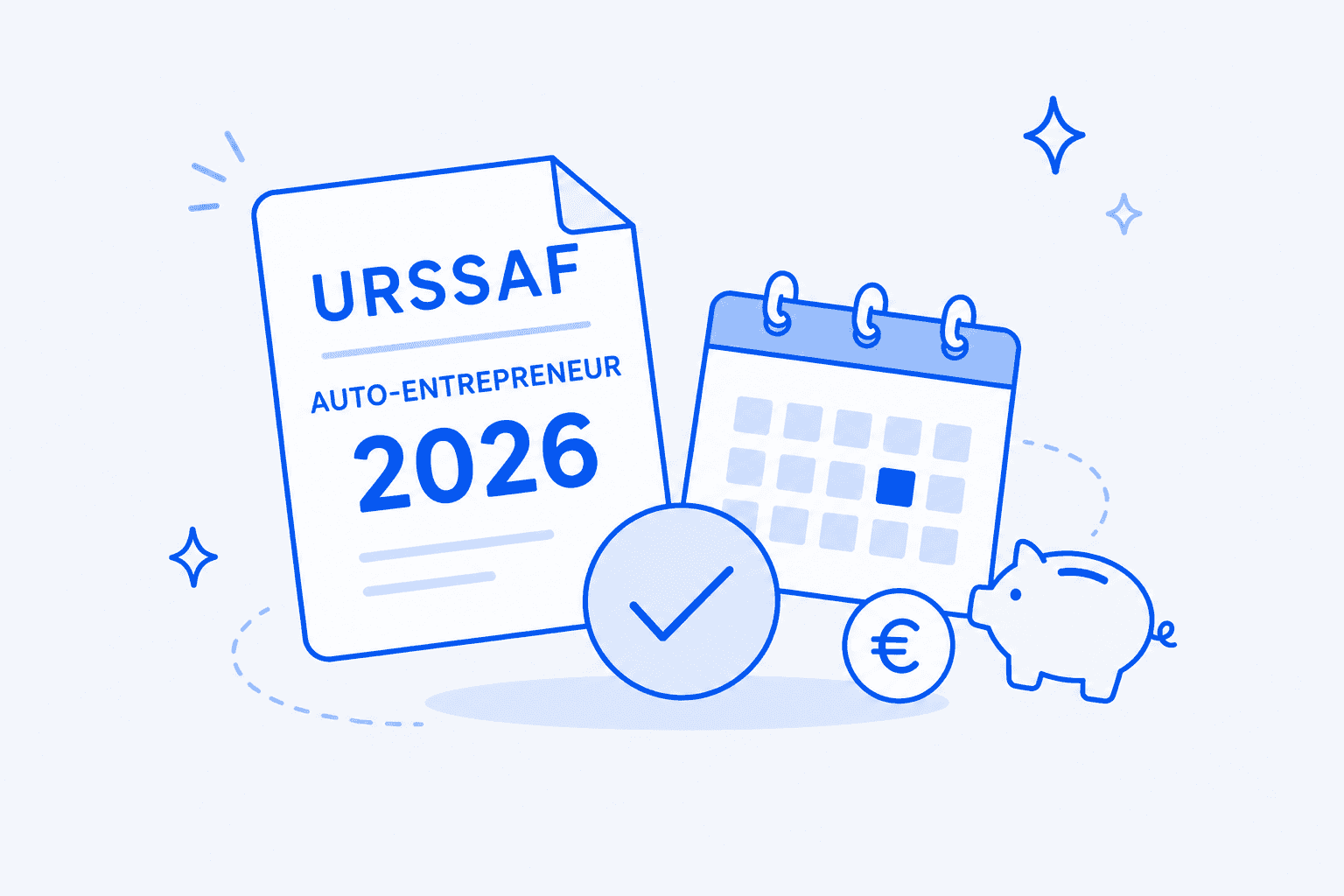 Déclaration URSSAF auto-entrepreneur 2026 : dates, taux et étapes